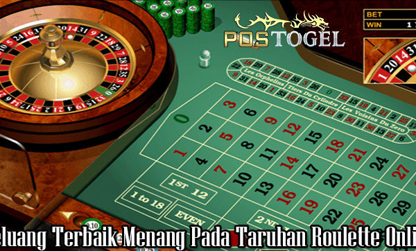 Peluang Terbaik Menang Pada Taruhan Roulette Online